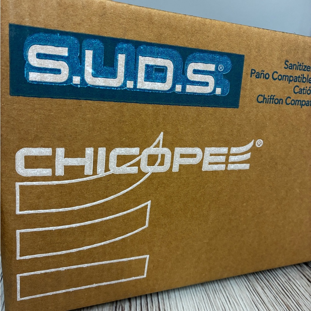 S.U.D.S. White Cleaning Cloths 660ct per case.